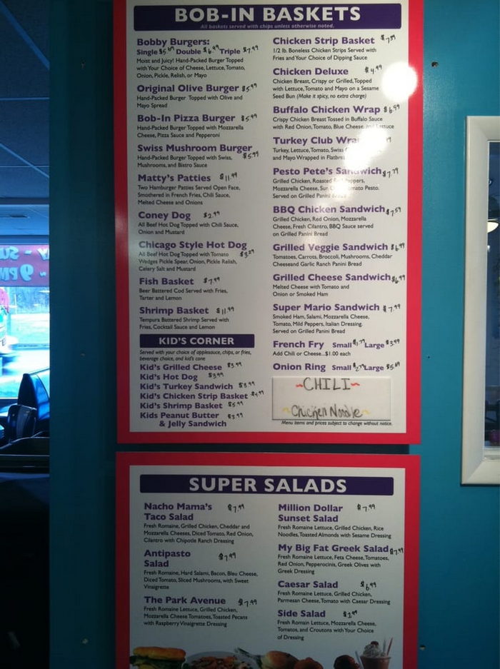 Bob-In Restaurant (Bob-In Again, Bobs Drive-In) - Bob-In Again Web Photos